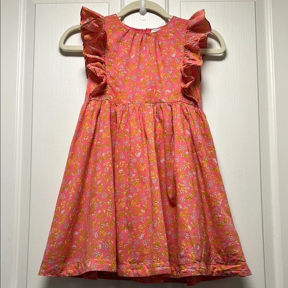 CREWCUTS 💯 Cotton Floral Dress Sz 8 - Picture 1 of 9